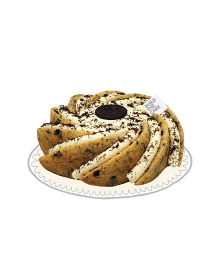 Cookies n Cream Volcano Cake