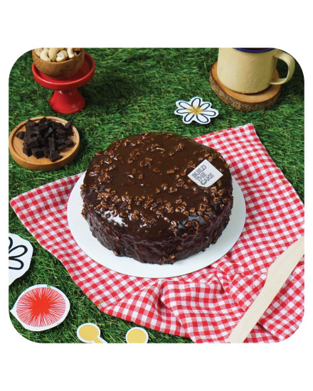 Chocolate Cashew Soft Cake