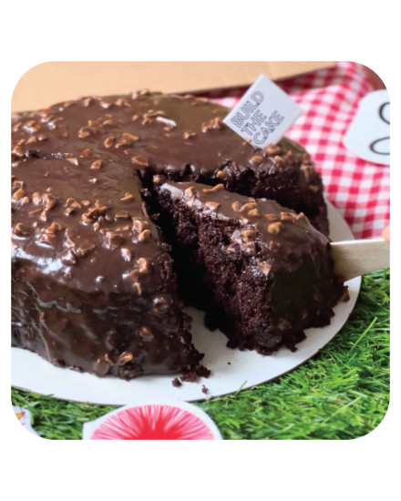 Gluten-free Chocolate Cashew Soft Cake