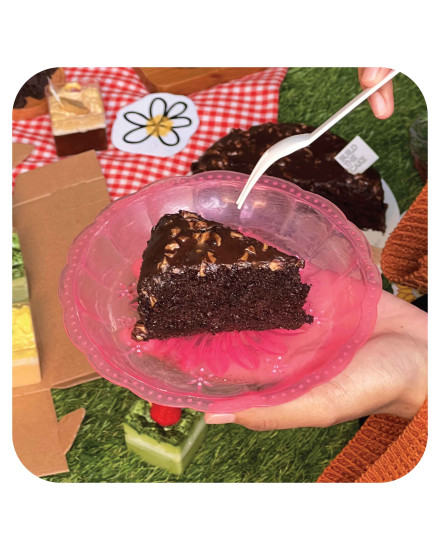 Chocolate Cashew Soft Cake Small