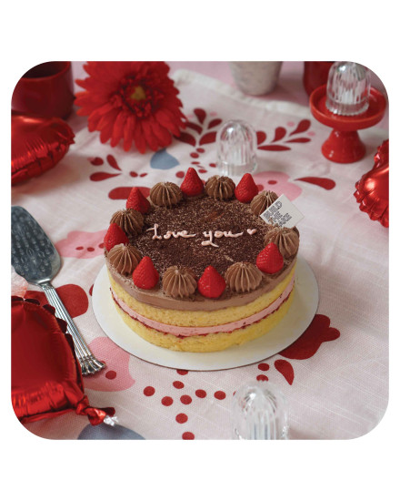 Choco Berry Cream Cake