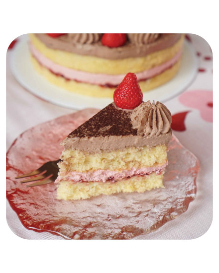 Choco Berry Cream Cake