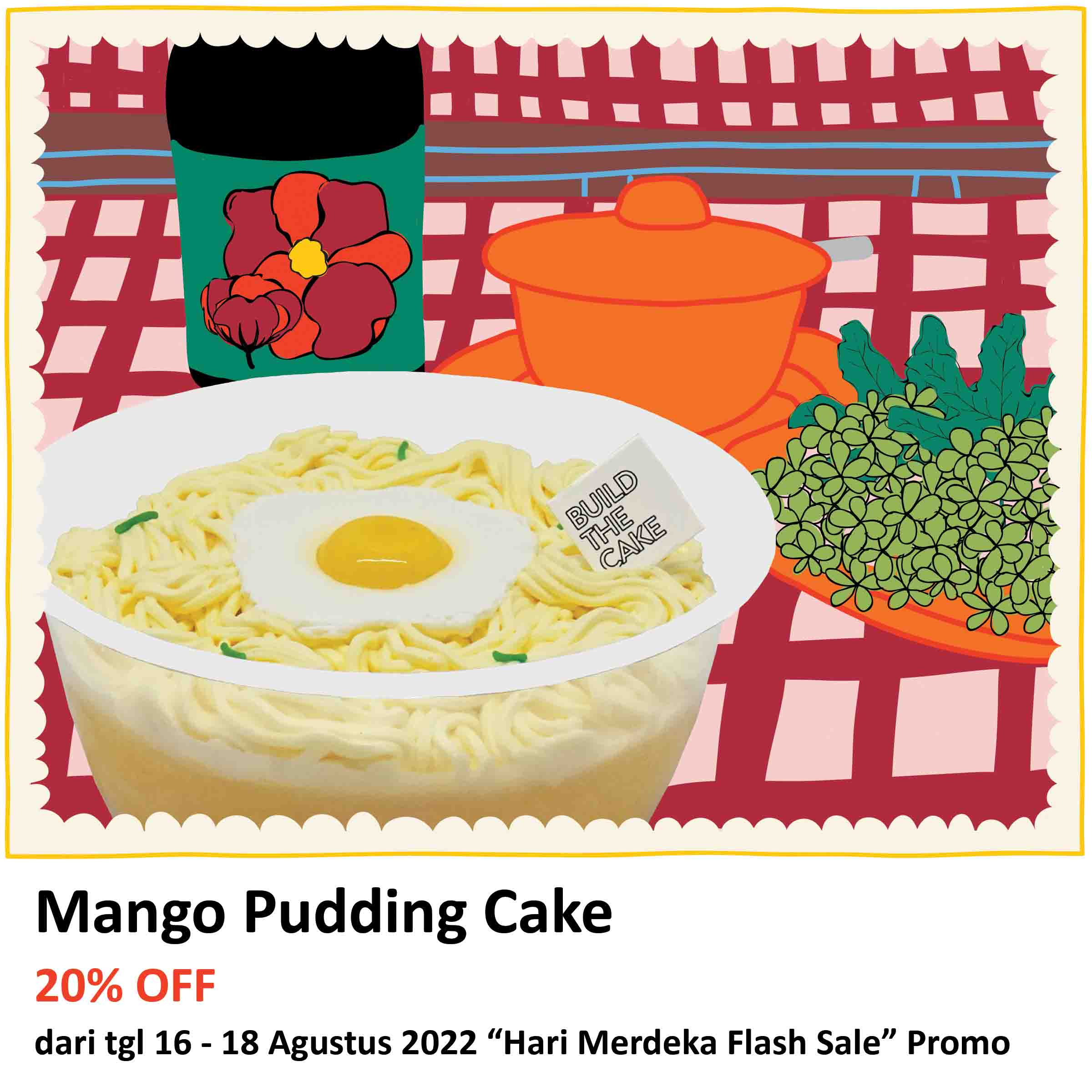Mango Pudding Cake