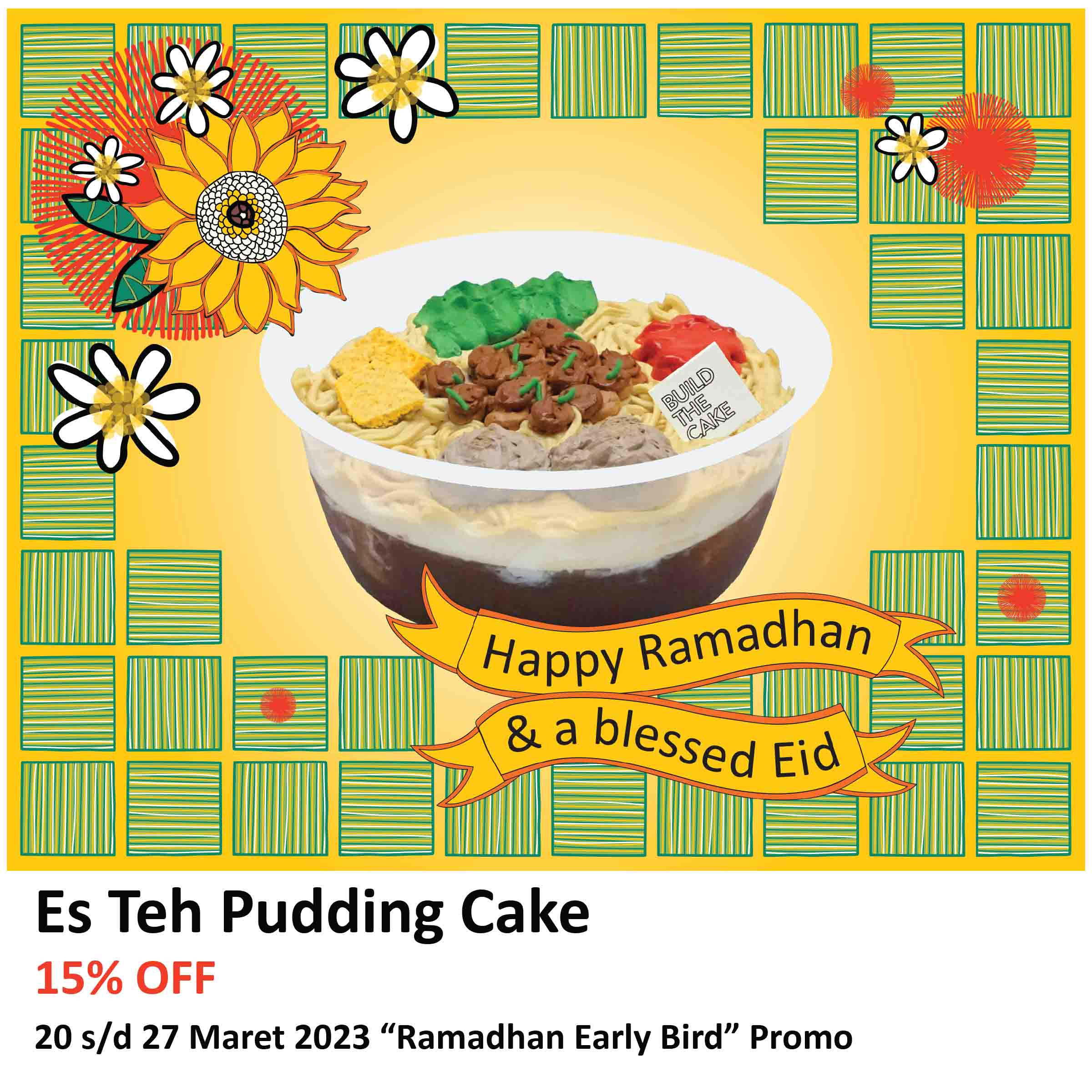 Es Teh Pudding Cake